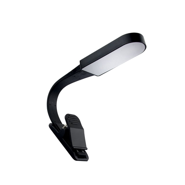 Injueey Luz Led para libros, lámpara LED brillante Flexible con Clip, lámpara de lectura de libros para viajes, dormitorio, lector de libros, Type2 NO2