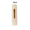 thumbnail image 3 of Frasco de Vacío Térmico Portátil Inteprter Botella de Acero Inoxidable Beige 500ml, 3 of 6