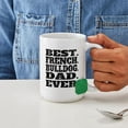 thumbnail image 4 of CafePress - Best French Bulldog Dad Ever Mugs - 15 oz Ceramic Large White Novelty Mug, 4 of 6