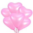 thumbnail image 1 of 20 globos de látex con forma de corazón de 25 cm, gruesos y decorativos, para fiestas, cumpleaños y bodas (rosa), 1 of 7