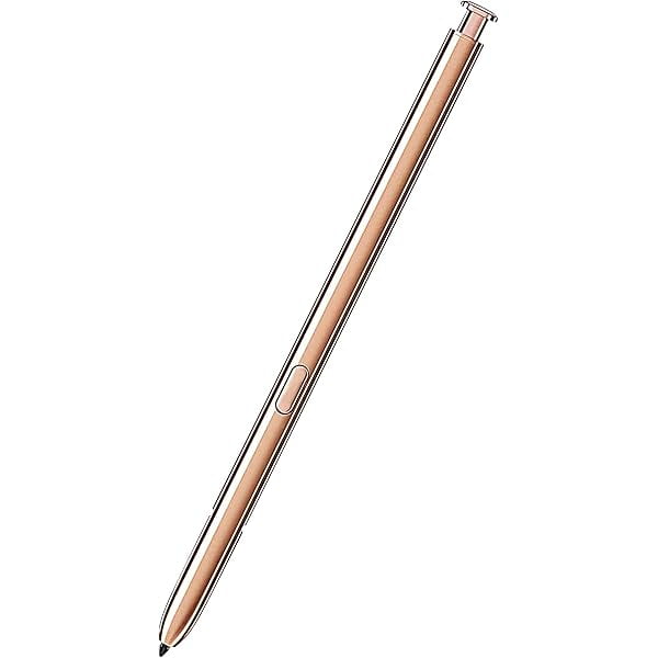 LinQingQ Stylet Galaxy Note 20 de Remplacement pour Samsung Galaxy Note20 Note20 5G Note 20 Ultra 5G Stylet Tactile S Pen (Doré, Sans Bluetooth)