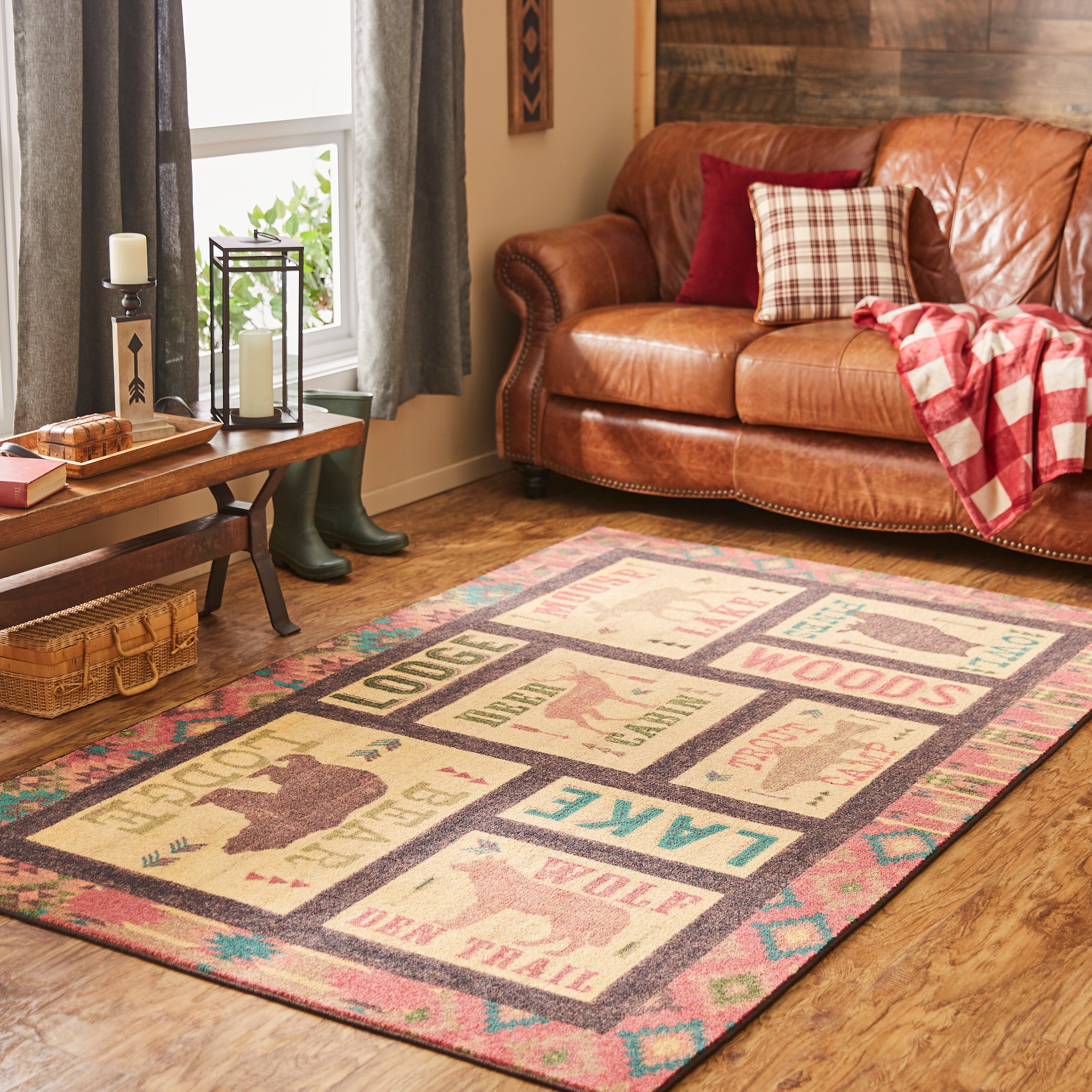 Mohawk Home Prismatic On Cabin Time Multi Transitional ...