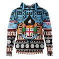 thumbnail image 2 of Nuevas sudaderas con capucha de Fiji Tapa Polynesian con estampado 3D para hombres, ropa de calle de moda, sudaderas con capucha de manga larga, ropa con capucha, 2 of 4