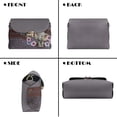 thumbnail image 5 of Pzuqiu Cute Elephant Leather Crossbody Bags for Women Trendy Soft Leather Quilted Shoulder Bag with Chain Strap Exquisite Practical Quilted Mini Crossbody Purse for Women, 5 of 7