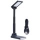 thumbnail image 1 of Lámpara con cargador inalámbrico, lámpara de mesa táctil con protección ocular y luz portátil de tres velocidades, elevadora y plegable (negro), 1 of 8