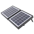 thumbnail image 1 of Foldable Solar Panel, IP65 Waterproofing High Efficiency Technology Monocrystal Silicon 10W Portable Solar Charger with 2 DC Ports for Camping, 1 of 7