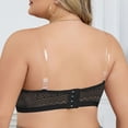 thumbnail image 3 of Lace Front Closure Bra Strapless Bralette Backless Design for Everyday Comfort and Leisure Wear Bra, 3 of 7