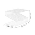 thumbnail image 2 of unbranded Soporte De Lápices Acrílico Transparente Para Organizar Bolígrafos Y Pinceles En Oficina, 2 of 8