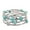 B, variant on Hand Multilayer Bracelet Volcanic Stone Turquoise Tiger Eye Spiral Memory Bracelet Heart Bracelet for Couples Tap Bracelet Stack for Women with Watch Summer Bracelets for Girls