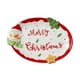 thumbnail image 2 of Plato de Navidad, plato de postre, recipiente de comida único de , bandeja de Navidad práctica, plato de entrada para regalo de cumpleaños y Árbol de muñeco de nieve, 2 of 8