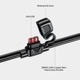 thumbnail image 3 of 18AWG SAE 2 pines a cable de conector de cable terminal de junta tórica para batería (0,6 m), 3 of 4