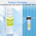 thumbnail image 4 of Cartucho de filtro de agua MewMore 5 Micron Whole House x6, 4 of 7