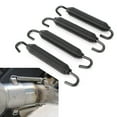 thumbnail image 6 of ZSWAL Motorcycle 4PCS Universal Street Bikes Dirt Bike Long Stainless Exhaust Pipe Muffler Springs Hook Swivel, Black For Car Truck SUV Universal, 6 of 6
