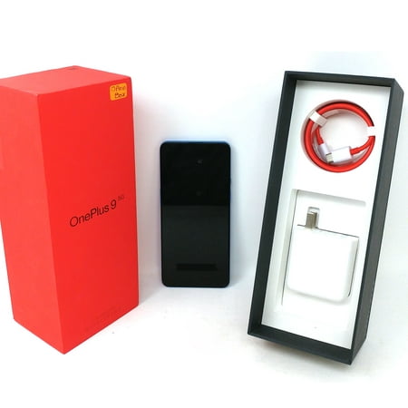 Open Box OnePlus 9 LE2110 5G 256GB Factory Unlocked 6.55" 12GB RAM Phone Arctic Sky