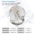 thumbnail image 5 of ITNRSIIET Mouse Pad, Ergonomic Mouse Pad with Gel Wrist Rest Support, Gaming Mouse Pad with Lycra Cloth, Non-Slip PU, 5 of 5