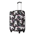 thumbnail image 2 of Cauagu Cute Poodle Dog Print Travel Luggage Cover,Travel Dust-proof Suitcase Cover Softside Suitcase Protector for 18-32inch,Not Included Suitcase, 2 of 8