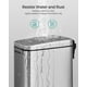 thumbnail image 5 of Bote de basura SONGMICS de acero inoxidable de 5 litros con tapa para baño, 5 of 8