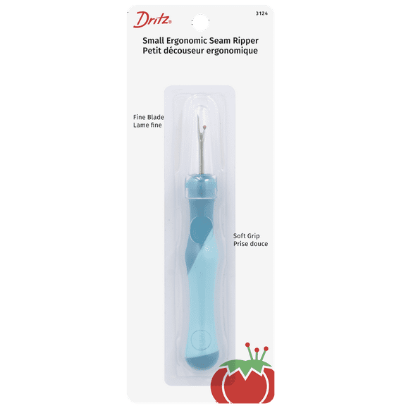 Dritz Ergonomic Seam Ripper, Aqua