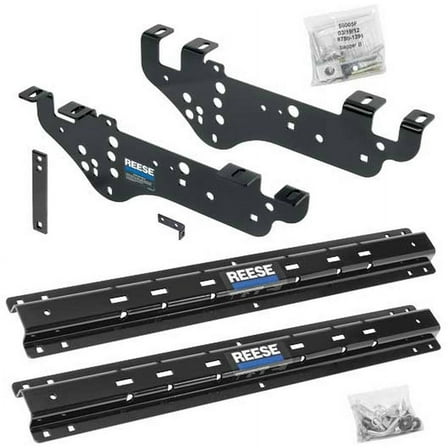 Reese Towpower 56005-53 Fifth Wheel Mounting Rails and Bracket Installation Kit