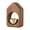 B, variant on Brass and Solid Wood Dopamine Doorbell, Decorative Pendant and Magnetic Absorber