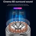 thumbnail image 5 of B39 Wireless Bluetooth Headphones with Noise Cancelling, 40mm Stereo Sound, 10H Playtime – Over-Ear Foldable Headset w/Mic, TF Card Slot, FM Radio for iPhone/Android/PC/Gaming/Travel (Multicolor), 5 of 9