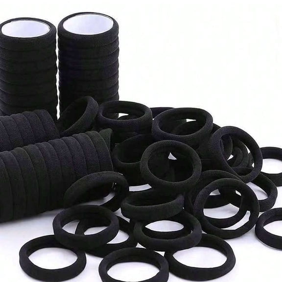 40 Pcs High Elastic Durable Seamless Thick Hair Bands for Women