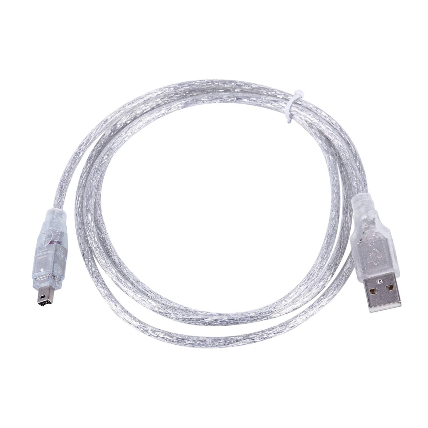 IEEE 1394 4 Pin to USB Mini Plug Firewire for Mini DV HDV Camcorder to Edit 1.5M USB Data Cable