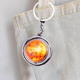 thumbnail image 4 of Ganfancp Llavero Luminous Cosmic Llavero Solar System Earth Bag Hanging Pendant Galaxy Double Sided Glass Ball Keychain Ofertas de La Semana Colgante Planeta X 1, 4 of 7