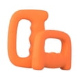 thumbnail image 2 of Juego de 2 mancuernas con agarre en D, ergonómicas, para sentadillas, levantamiento de pesas, brazos, pecho, espalda, hombros y cuerpo completo para Naranja 15 kg, 2 of 8