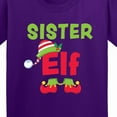 thumbnail image 4 of Inktastic Christmas Sister Elf Youth T-Shirt, 4 of 5