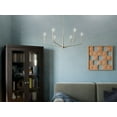 thumbnail image 4 of 52718NI Kichler Lighting Madden - 6 Light Chandelier-17.5 Inches Tall and 32 Inches Wide-Brushed Nickel Finish, 4 of 6