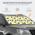 thumbnail image 4 of Windshield Sun Shade, Cute Lemon Juice Foldable Car Sun Shade Windshield For Front, 2 Pieces, 4 of 4