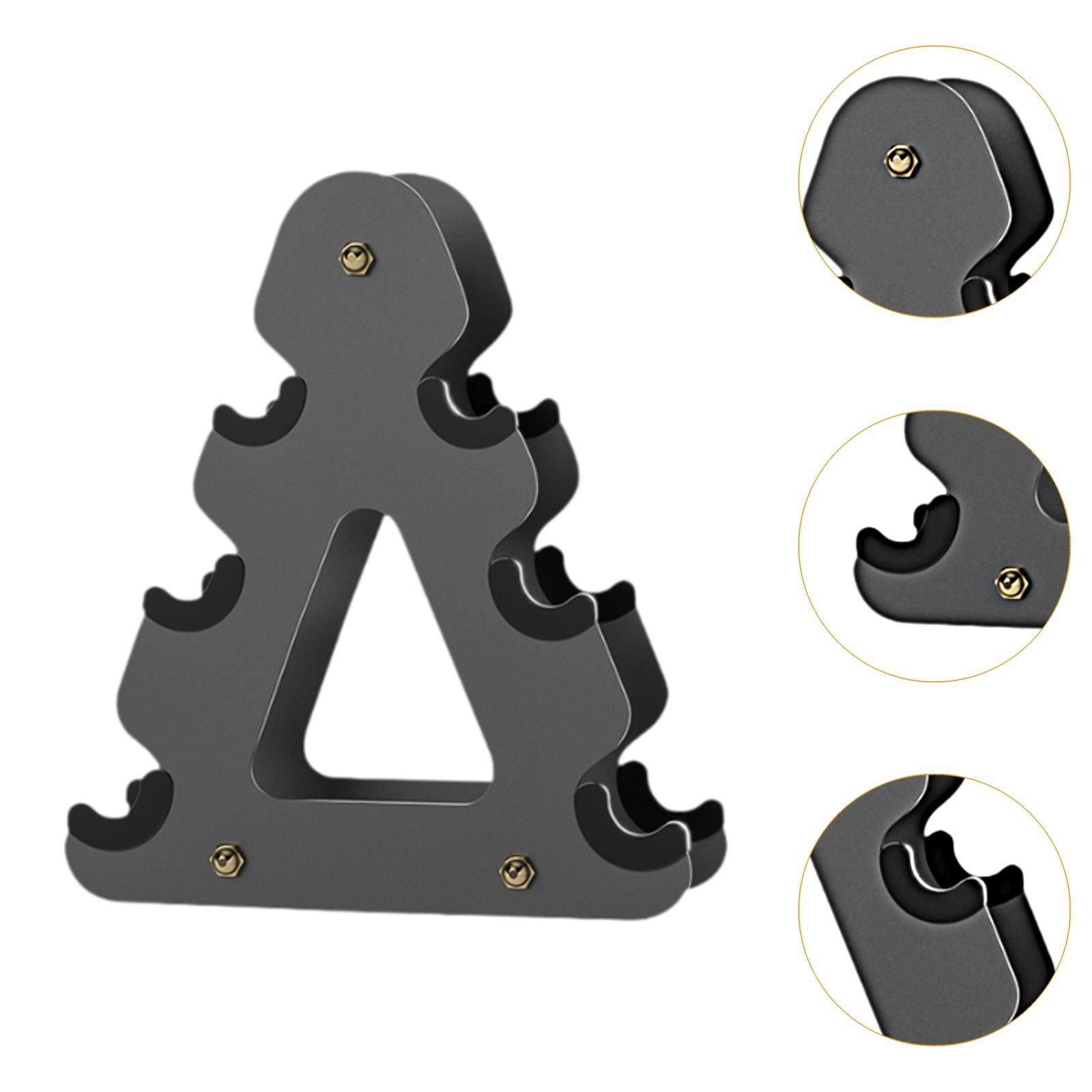 Baoblaze 3 Layer Dumbbells Rack Weight Stand AntiSlip Equipment Dumbbell Storage Shelf Weight Holder for Exercise Home Gym Men Workout