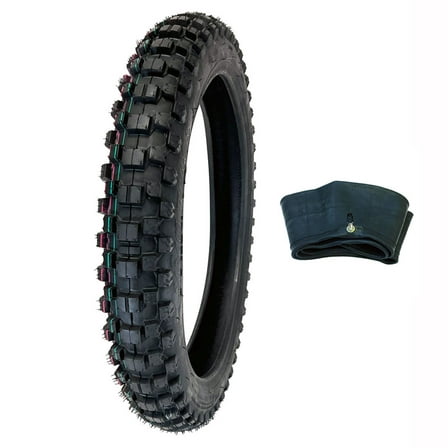 MMG Motorcycle Tire 60/100-14 with Inner Tube for Off-Road Dirt Bike Motocross