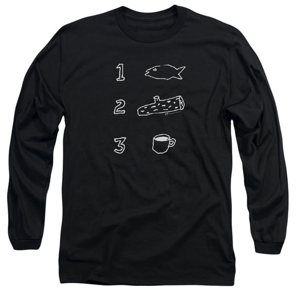 Twin Peaks - Coffee Log Fish - Long Sleeve Shirt - X-Large