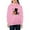 Pink, variant on Boys Girls Hoodies Sweatshirts Kids Pullover Casual Soft Blend Hooded Pocket Top Daily Wear Unisex Youth Long Sleeve Comfortable Autumn Outfit Halloween Costumes Boy