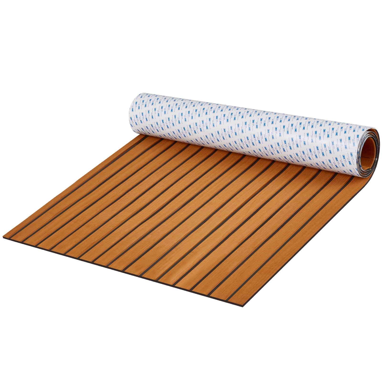 VEVOR Boat Flooring, EVA Foam Boat Decking 94.5" x 46", Non-Slip Self-Adhesive Flooring, 29.9 sq.ft Marine Carpet for Boats, Yacht, Pontoon, Kayak Decking