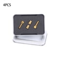thumbnail image 1 of Bike Stem Screws Nuts Fastening Alloy Bicycles Frame Fastener Components Professional Cycling Fitting Titanium Alloy Handlebar Fasteners Set Accessories Golden, 1 of 8