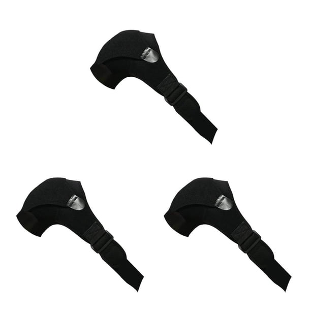 Eigraketly Protector de hombro para hombre y mujer, tirantes de compresión, cubiertas universales para hombros, manga de soporte deportivo Type1 NO1