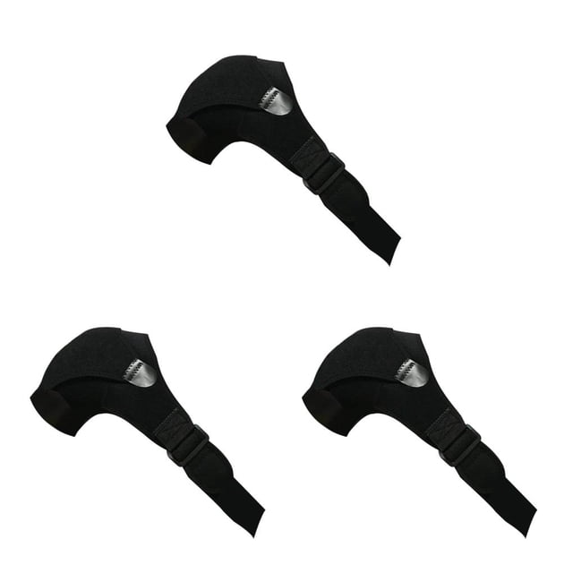 Eigraketly Protector de hombro para hombre y mujer, tirantes de compresión, cubiertas universales para hombros, manga de soporte deportivo Type1 NO1