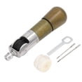 thumbnail image 2 of Kit de punzón de costura, punzón de costura de cuero profesional portátil de acero inoxidable, herramienta de puntada de reparación de Arte de cuero DIY, 2 of 5