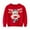 Red, variant on Kiijoy Christmas Boys Reindeer Sweater Cute Xmas Holiday Pullover Crew Neck Soft Knitwear