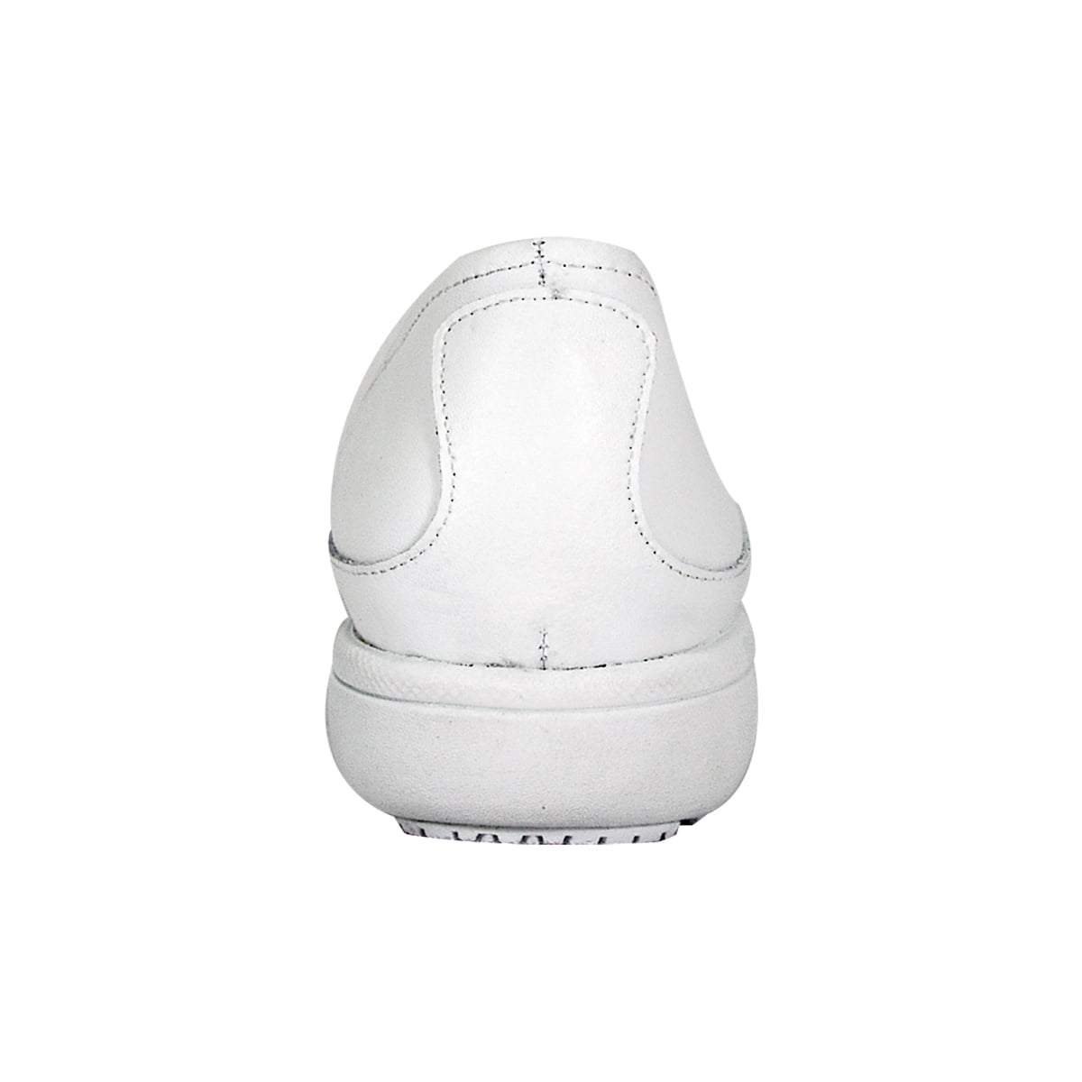 24 HOUR COMFORT Janine Wide Width Professional Sleek Shoe WHITE 7