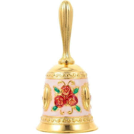 Home-X Butterfly Handheld Call Bell - Dinner Bell For Inside, School, Classroom, Wedding Bells, Service Desk, Bell For Elderly, Seniors, Patients, Adults, Kids, Meditation, Jingle Hand Bell