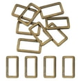 thumbnail image 1 of 8pcs Anillo Rectangular Plano de Metal, Hebillas Rectangulares de Metal de 26mm(1pulgada) para Cinta de Bolsa, Cinturón, Monedero, Manualidades DIY, Bronce, 1 of 7