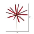 thumbnail image 3 of Vickerman 24" Red Velvet Papyrus Artificial Christmas Pick 3 per Bag, 3 of 3