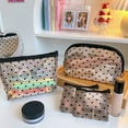 thumbnail image 4 of Mesh Makeup Bags,4PCS Mesh Cosmetic Bags for Women Mini Zipper Mesh Bags Portable Travel Organizing Pouch Purse Makeup Pouches Bags Travel Accessories, 4 of 7