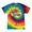 Reactive Rainbow, variant on Wild Bobby, Wild Forest Spotted Cheetah Family Animal Lover Tie-Dye T-Shirt