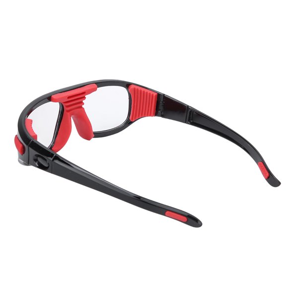 Basketball Glasses, High Definition Basketball Goggles  For Outdoor Adventure Black Red
