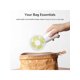 thumbnail image 3 of JISULIFE 6000mAh Handheld Fan 30H Max Cooling Time Mini Portable Hand Fan, USB Rechargeable Small Personal Fan,Battery Operated Hand Fan with 3 Spee, 3 of 5